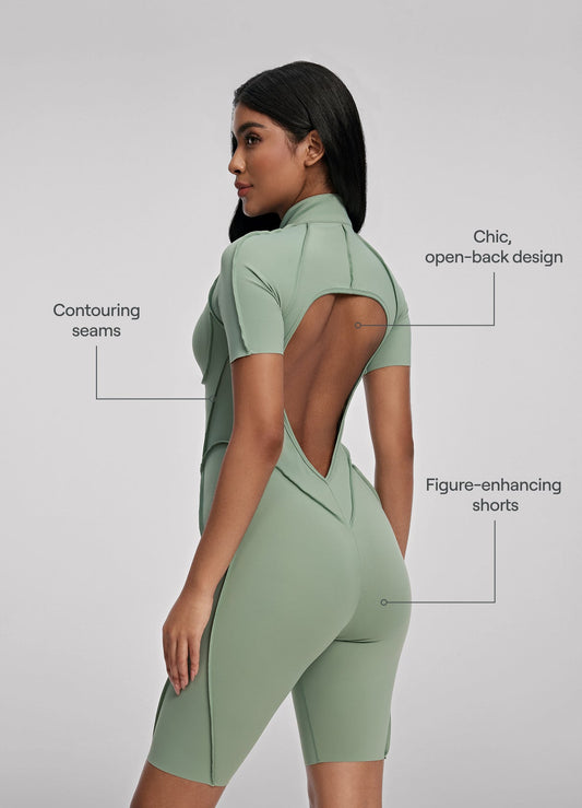 Sleek Shorts Catsuit